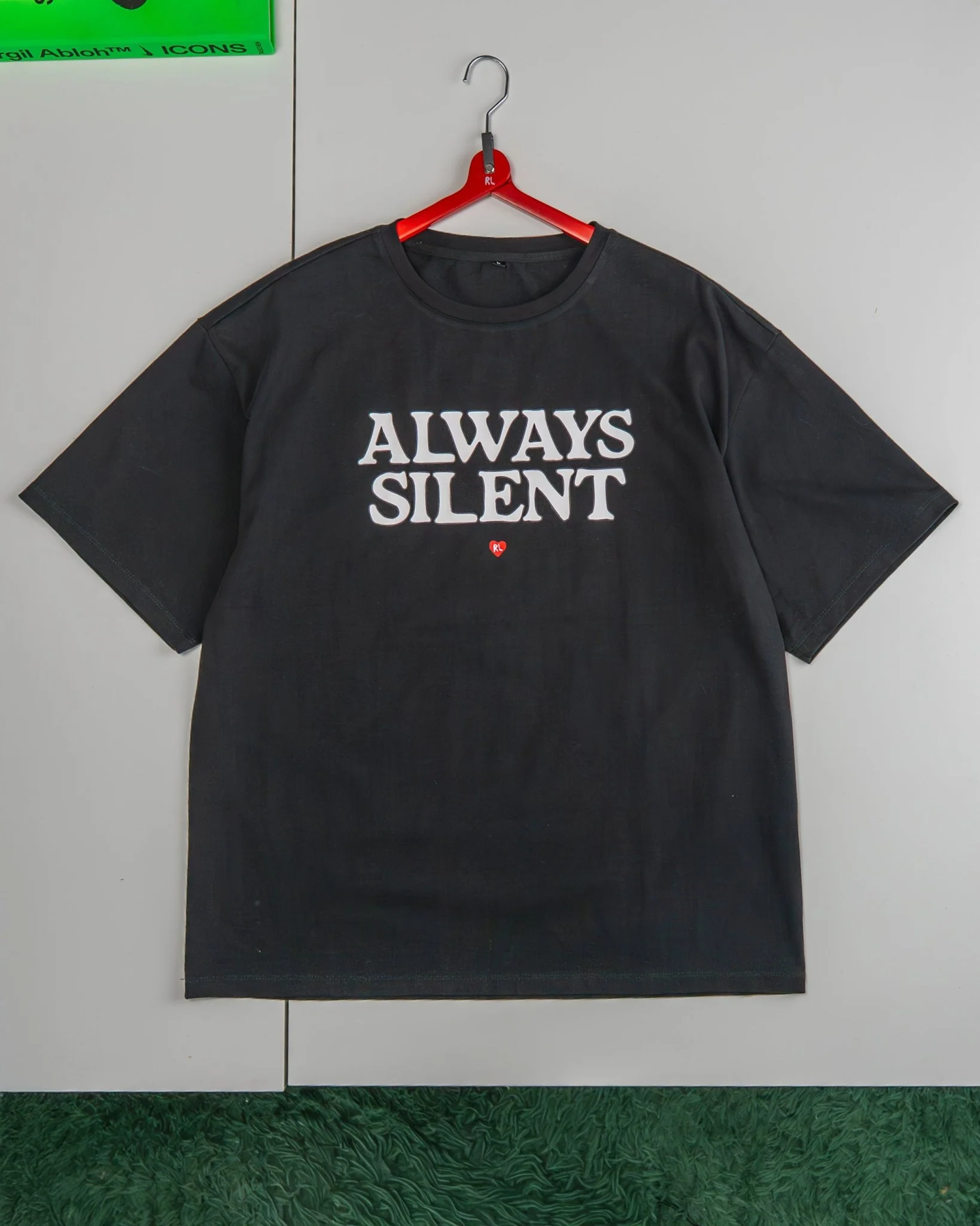 Blah Blah Blah Tee - Black - Image 5