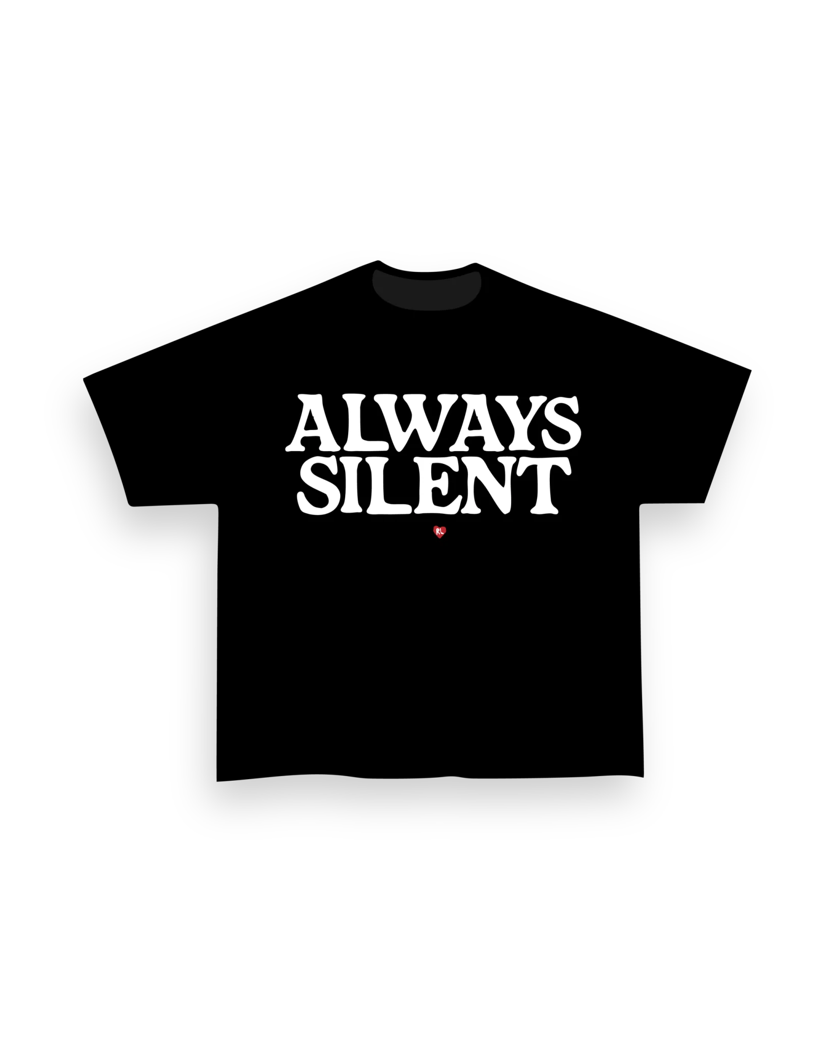Blah Blah Blah Tee - Black - Image 6
