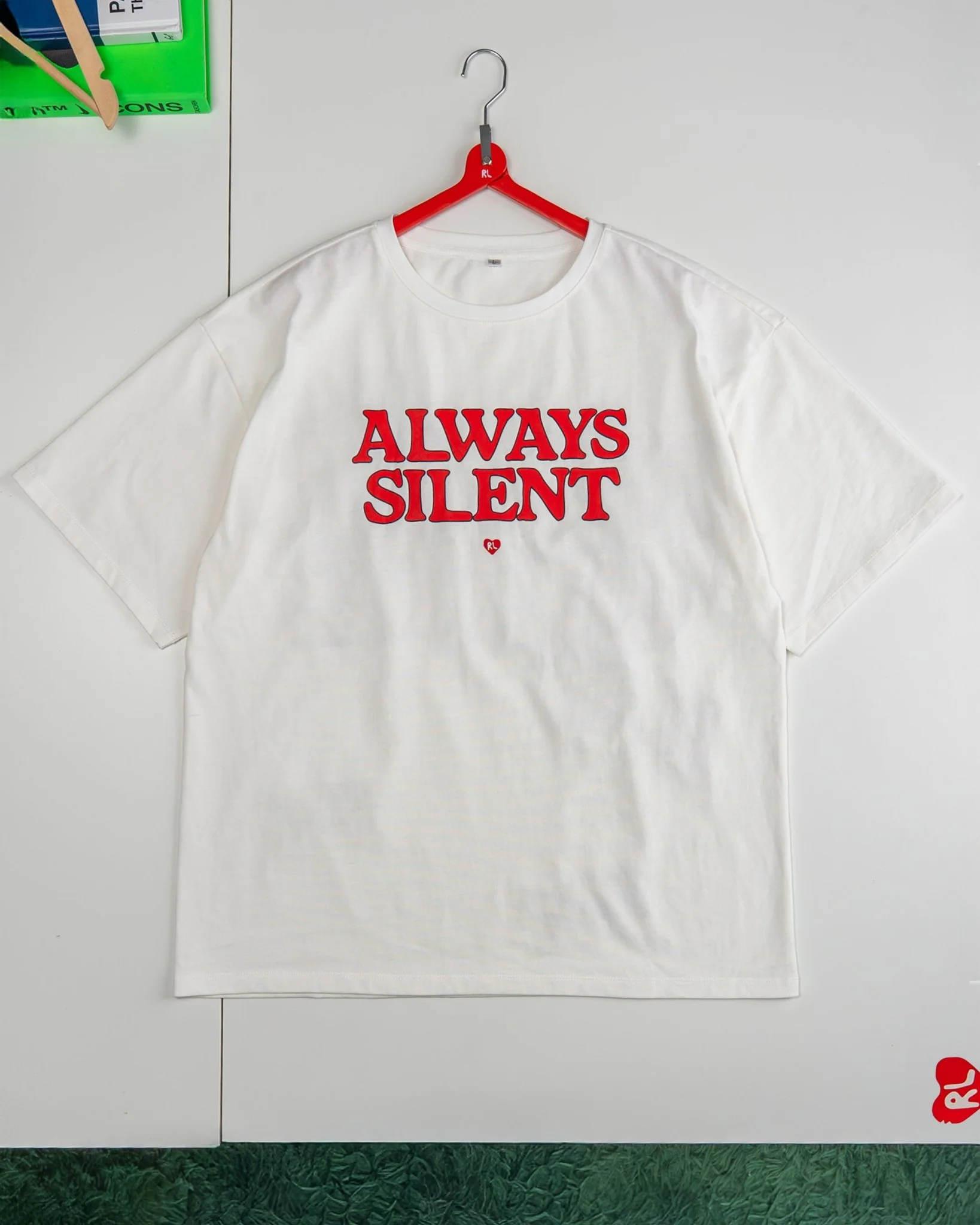 Blah Blah Blah Tee - White - Image 4