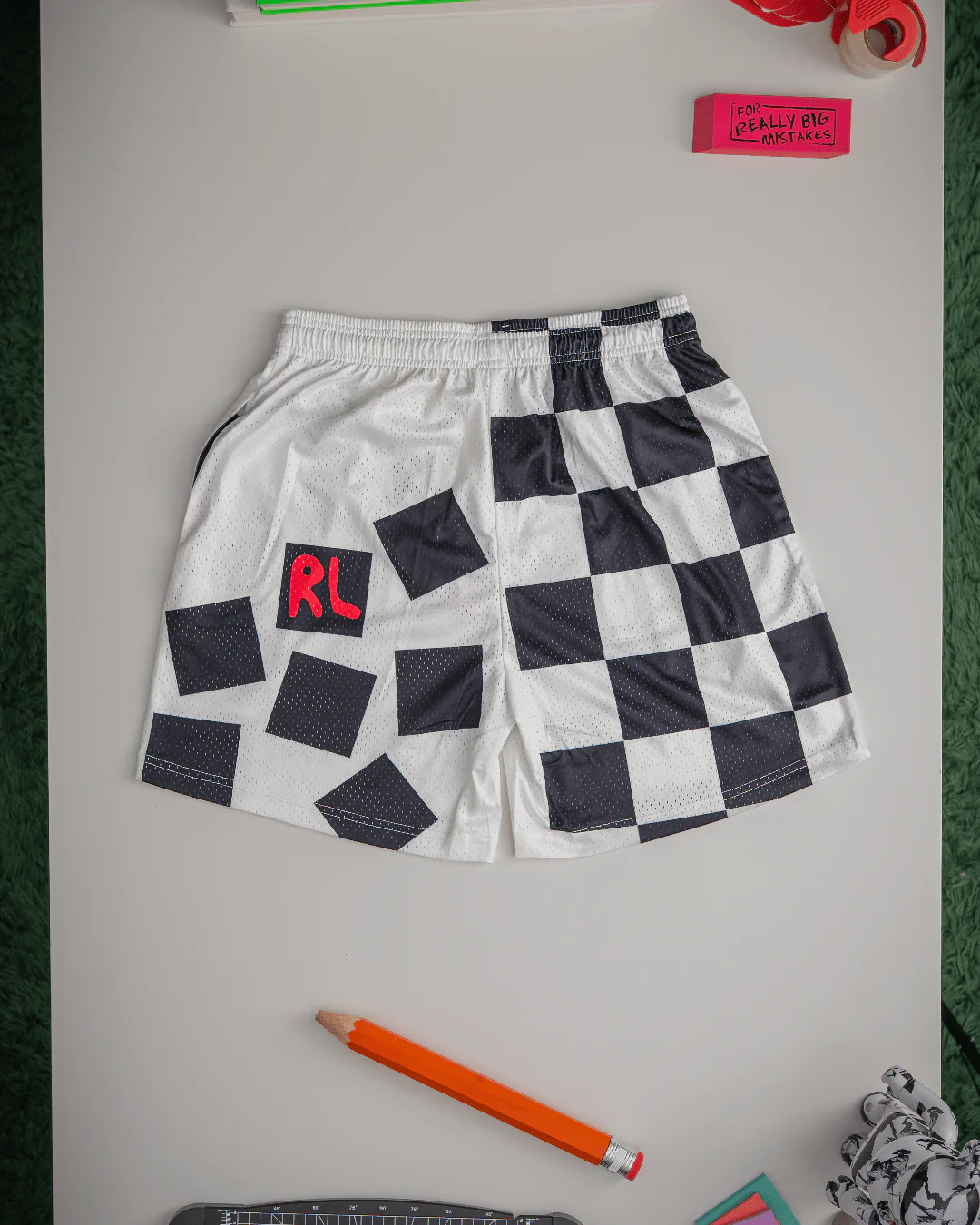 Building Blocks Mesh Shorts - Image 4