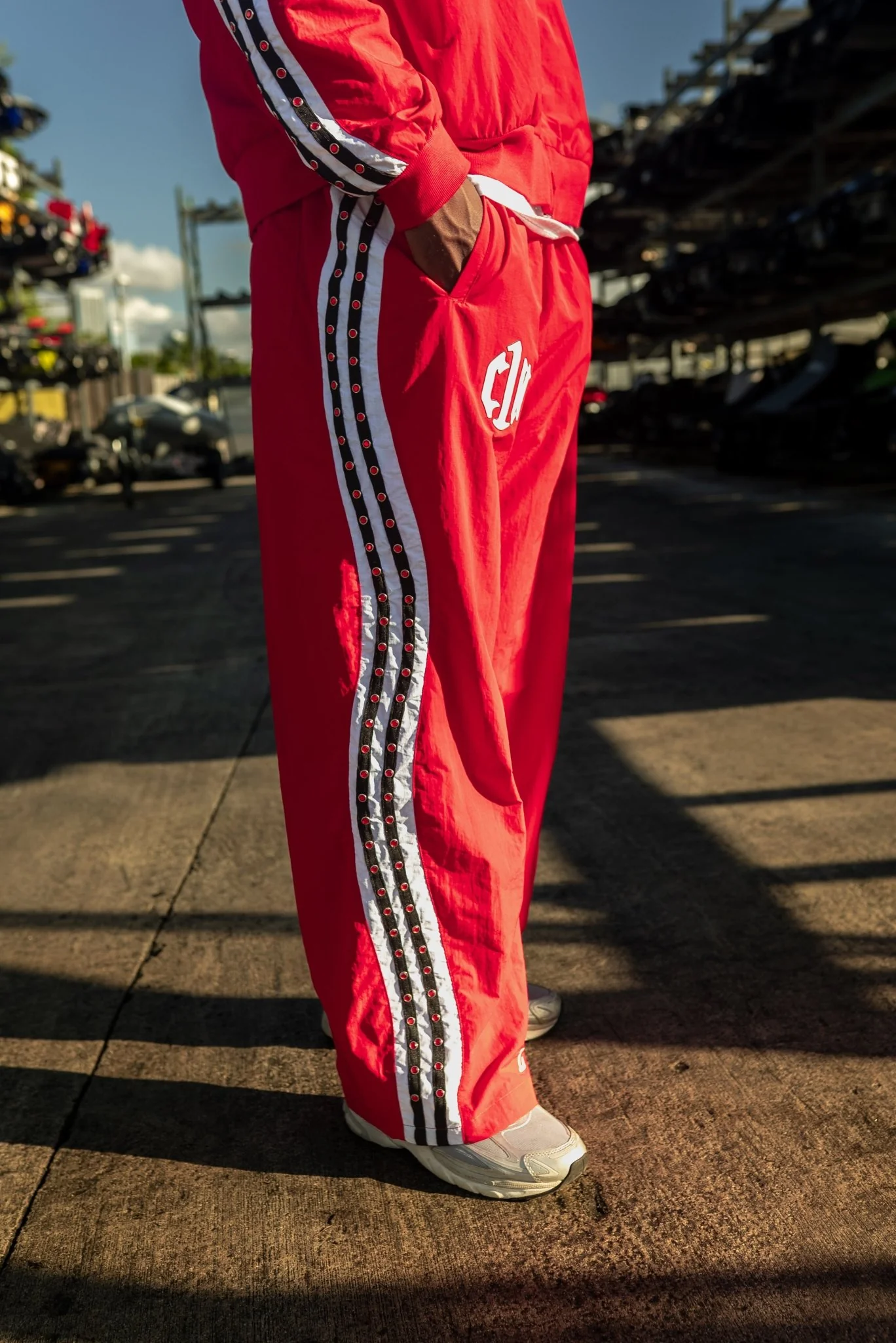C1N x RL Pants - Red - Image 5