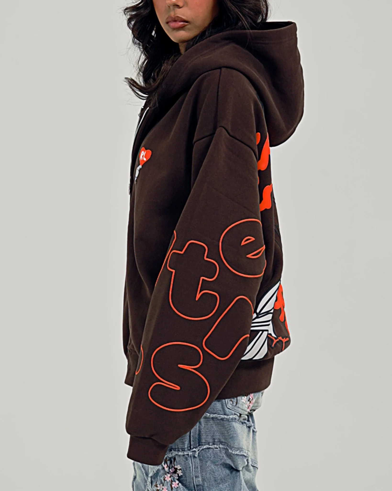 Don't Fit In Scattered Zip Up - Image 4