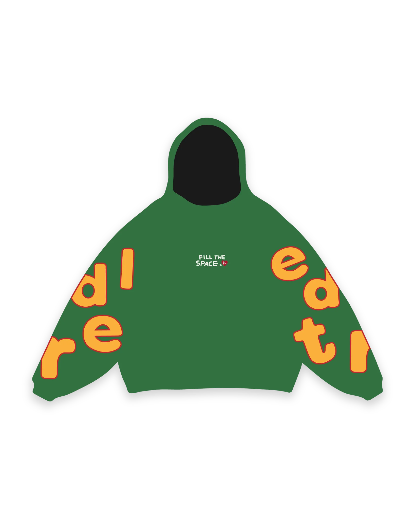 Fill The Space Scattered Hoodie