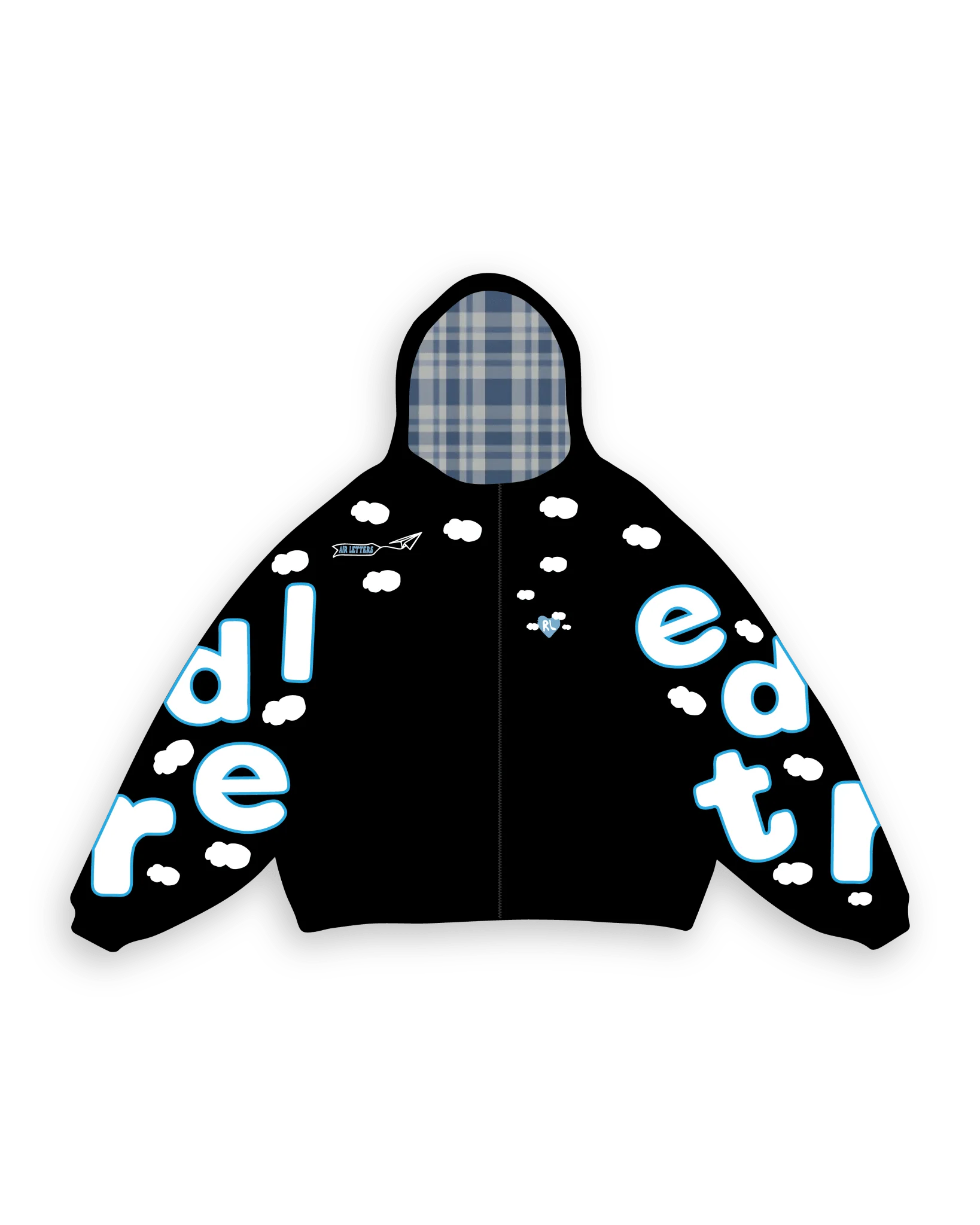 Fly Me To The Moon Scattered Zip Up - Black - Image 10