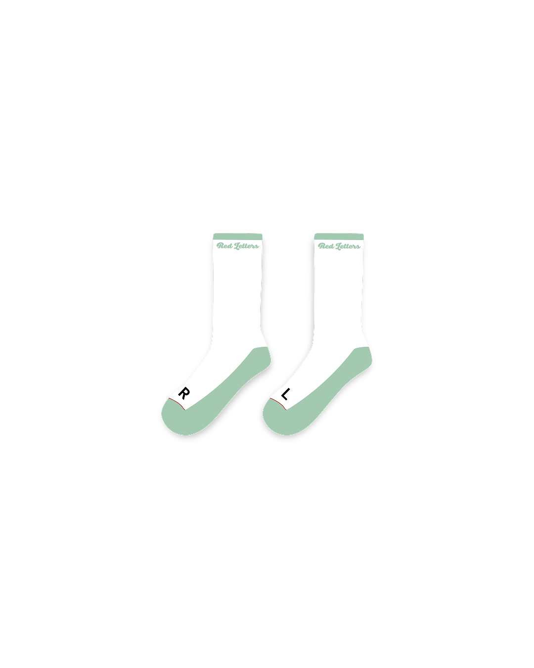 Just Pastel Green Socks