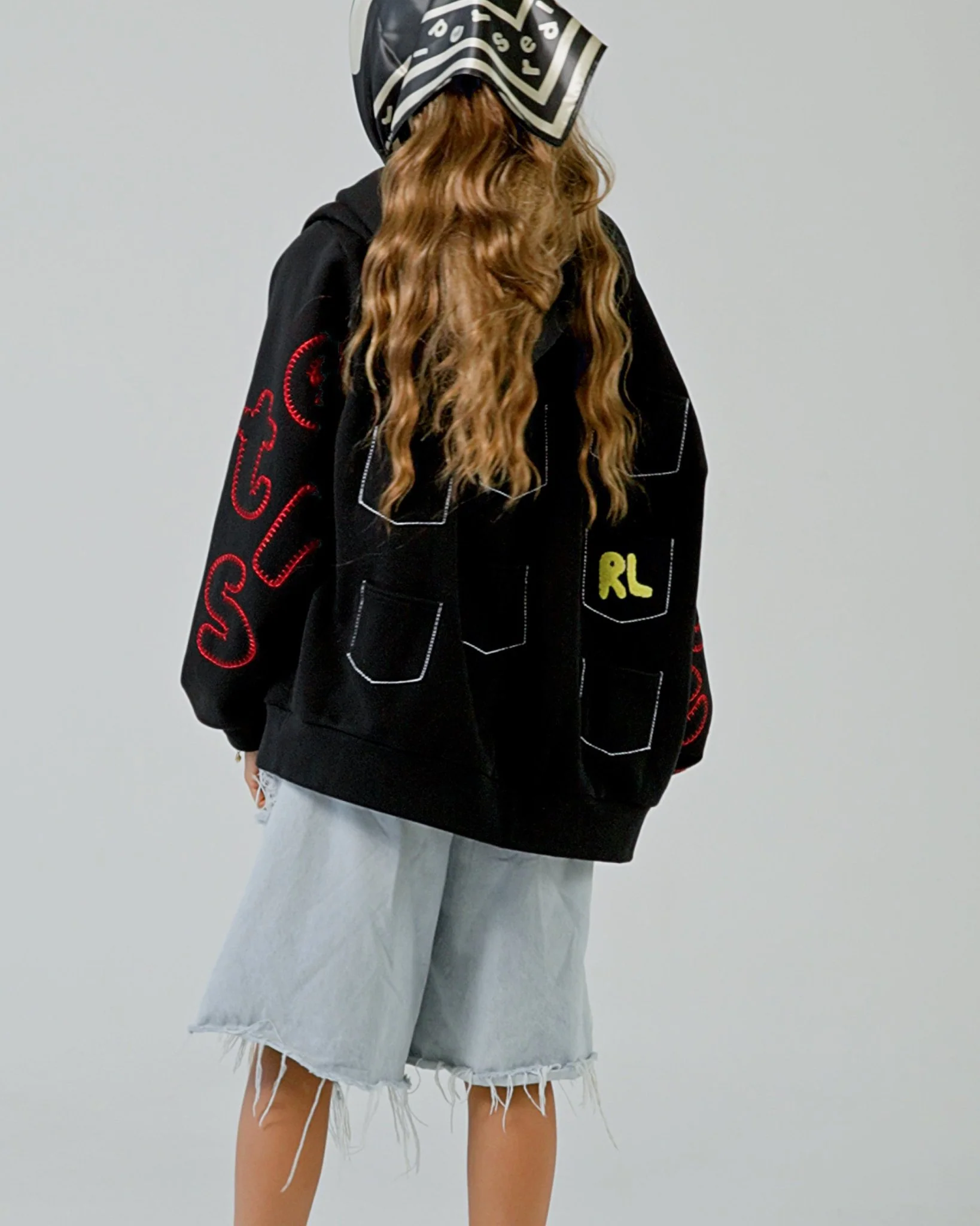 Just Pockets Scattered Zip Up - Image 4