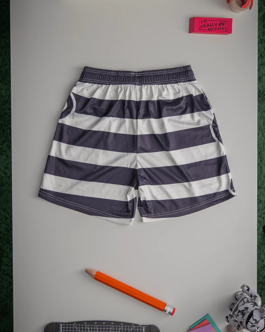No Mimes Mesh Shorts - Image 3