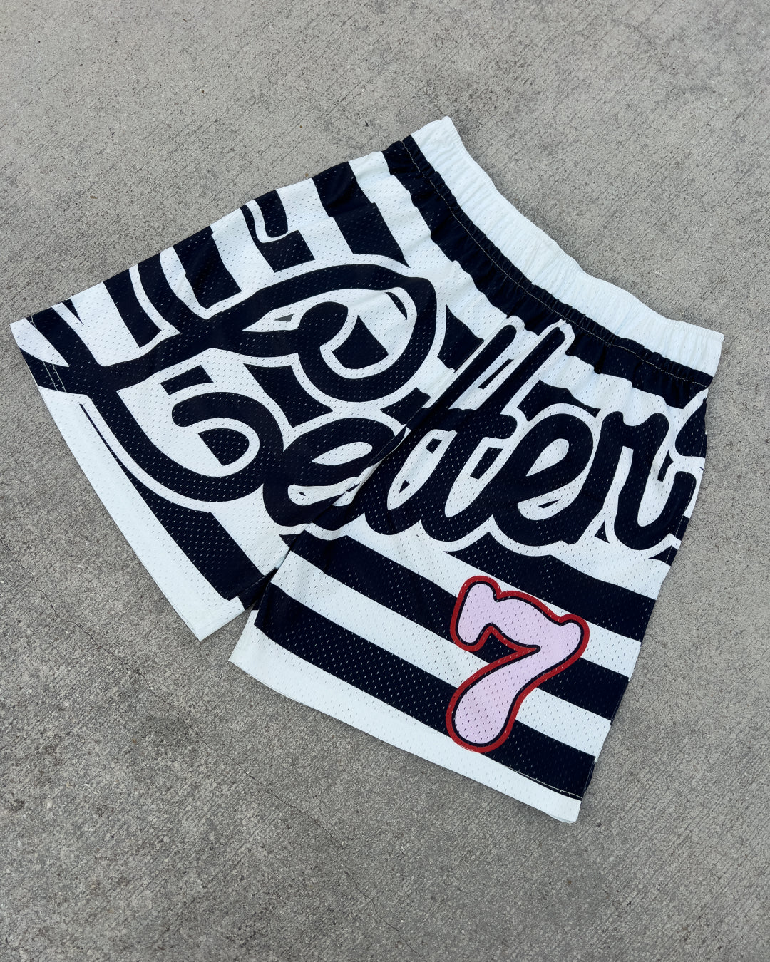 No Mimes Mesh Shorts - Image 4