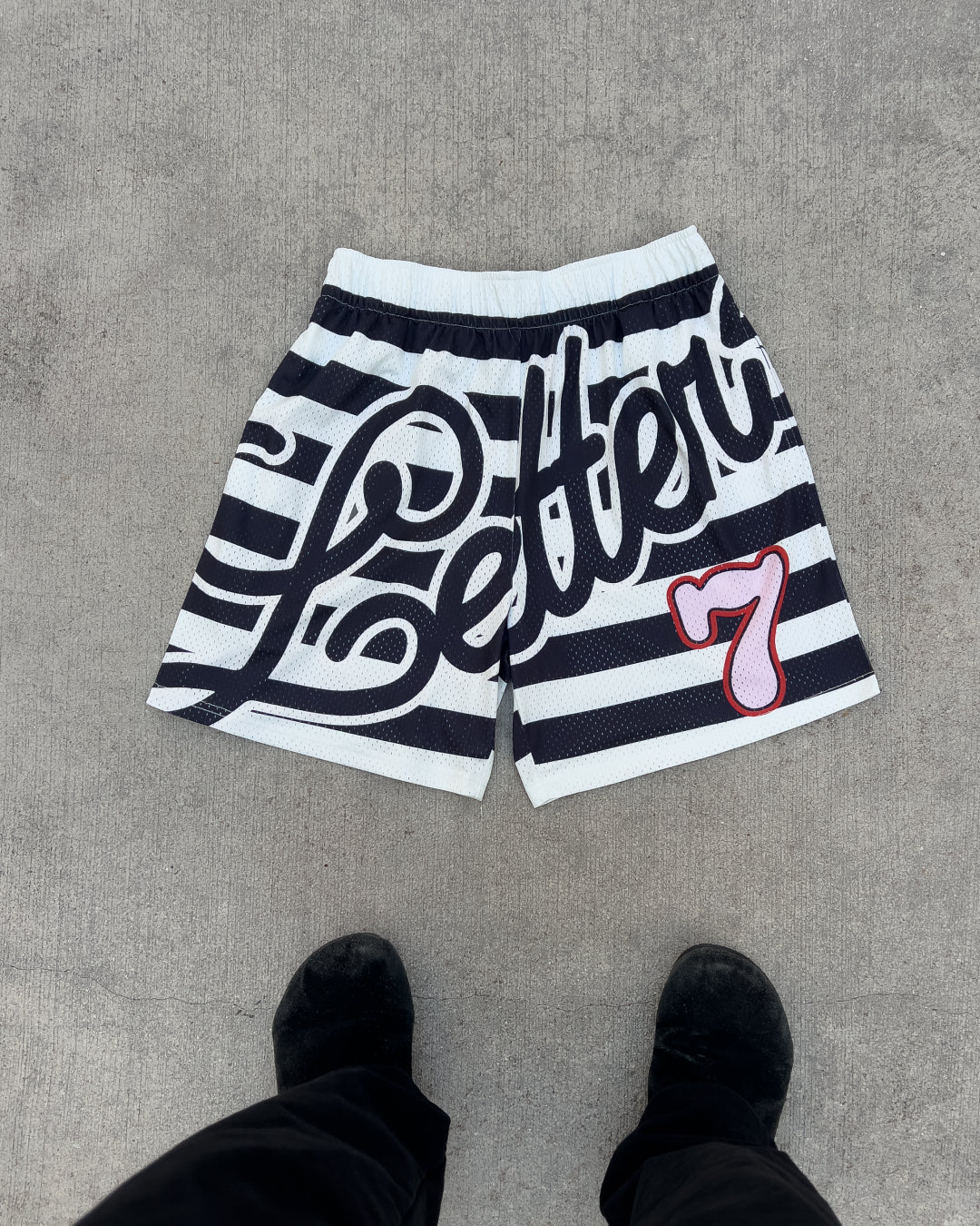 No Mimes Mesh Shorts - Image 7