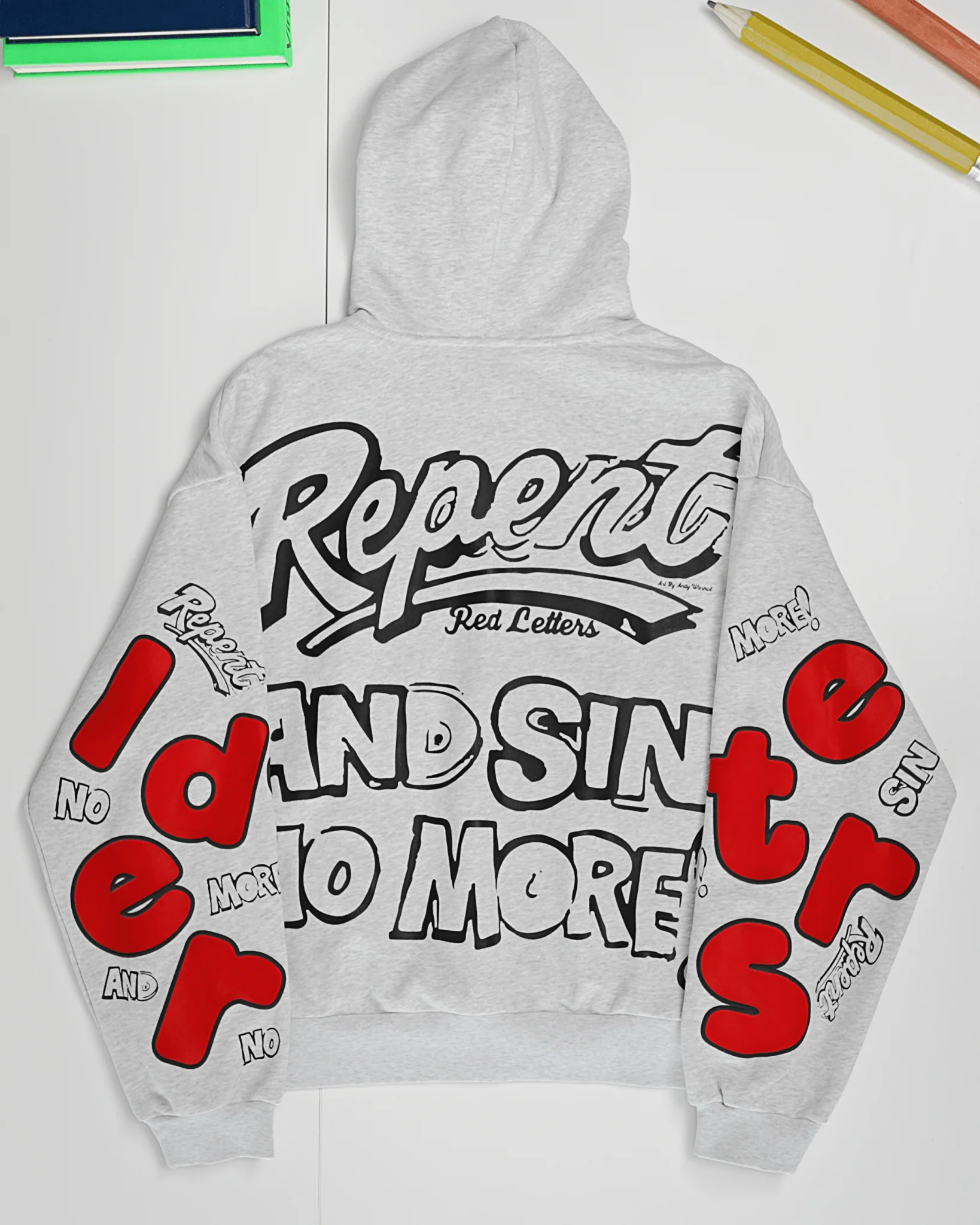 No More Sin Scattered Hoodie - Image 12