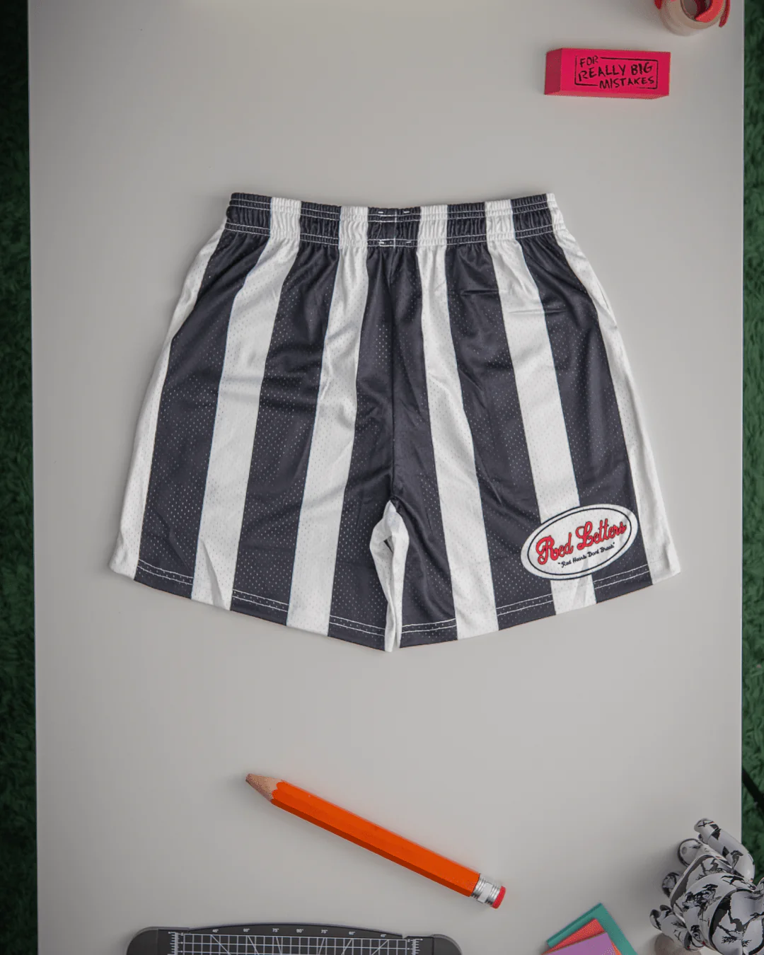 Race Stripes Mesh Shorts - Image 3