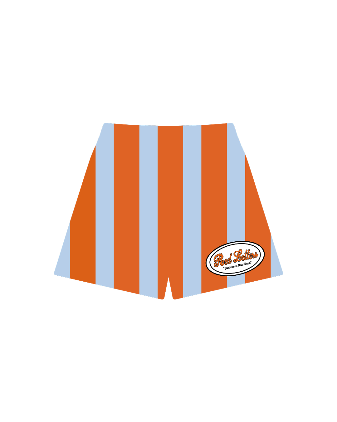 Red Gulf Mesh Shorts - Image 4