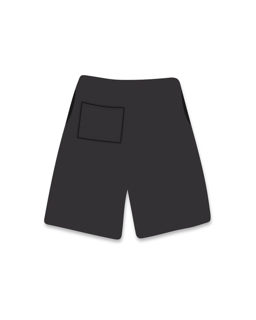 Stoned Sweat Shorts - Charcoal - Image 4