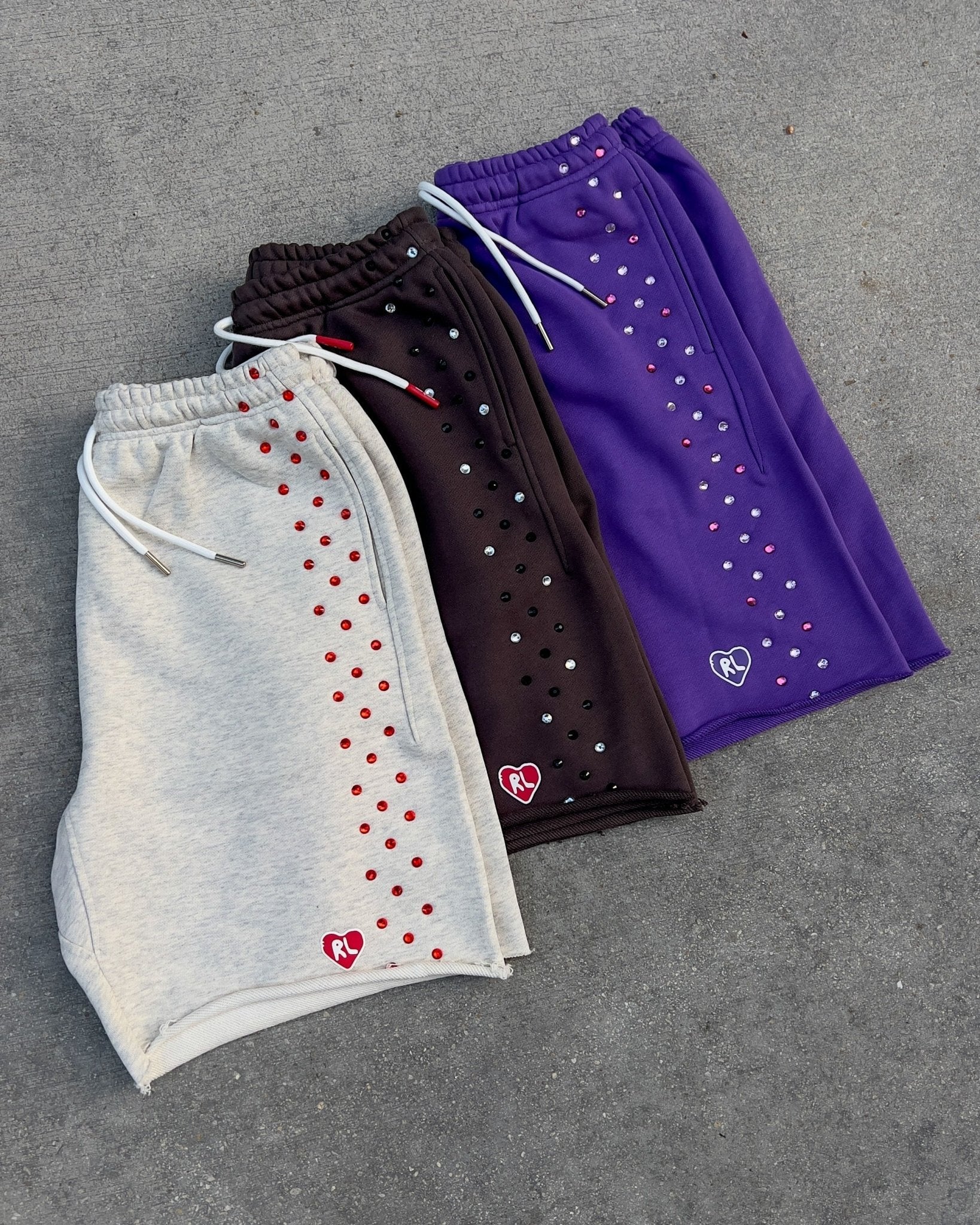 Stoned Sweat Shorts - Charcoal - Image 9