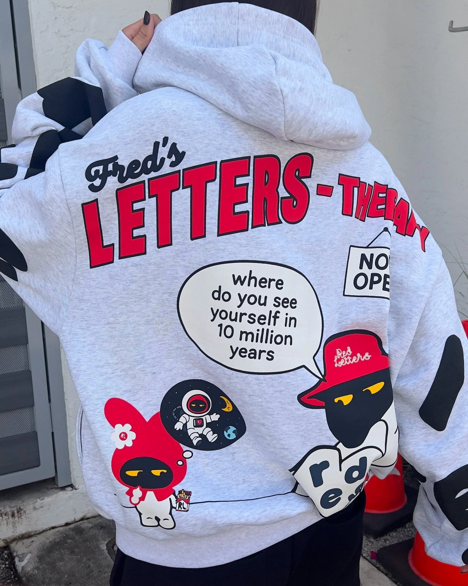 Therapy Scattered Hoodie - Image 7