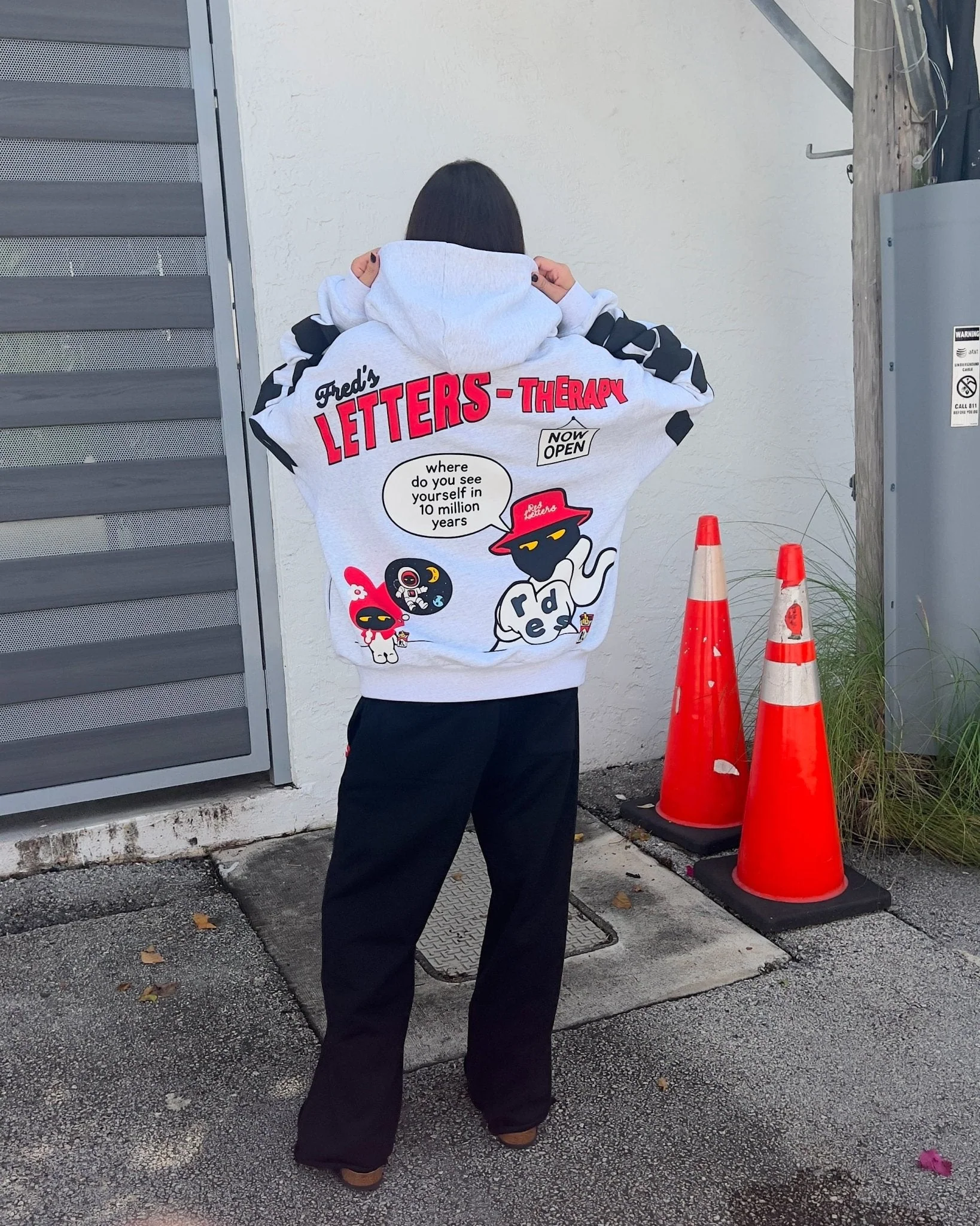 Therapy Scattered Hoodie - Image 9