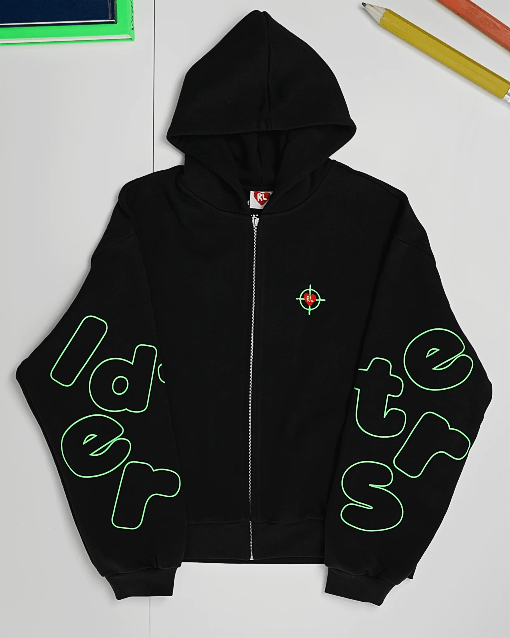 We Don't Miss Scattered Zip Up - Image 3