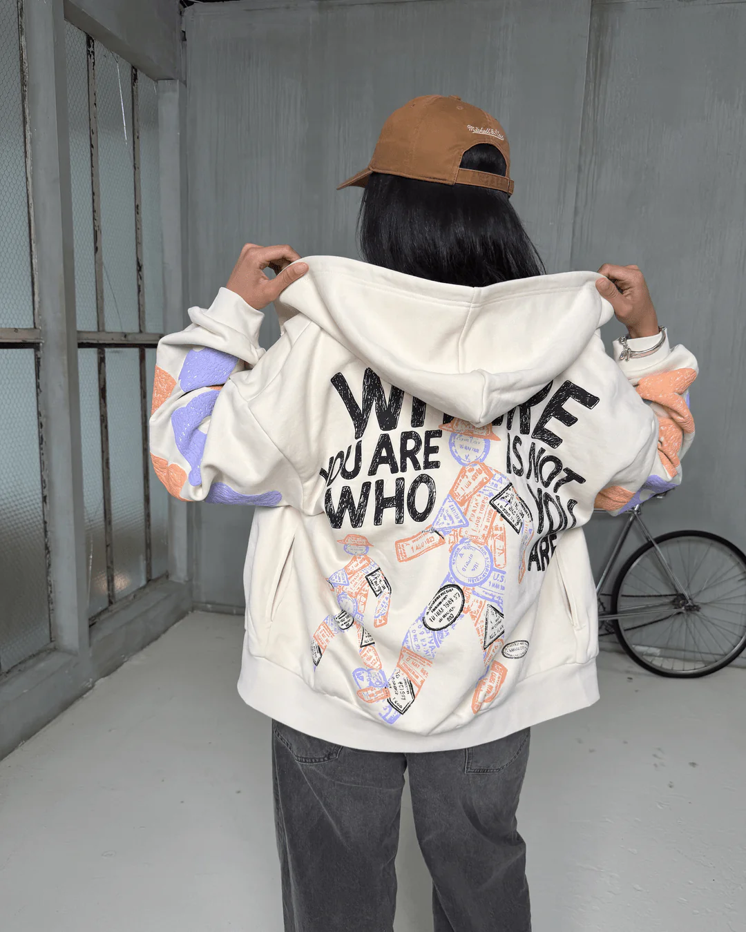 Where U Are Scattered Zip Up - Image 5