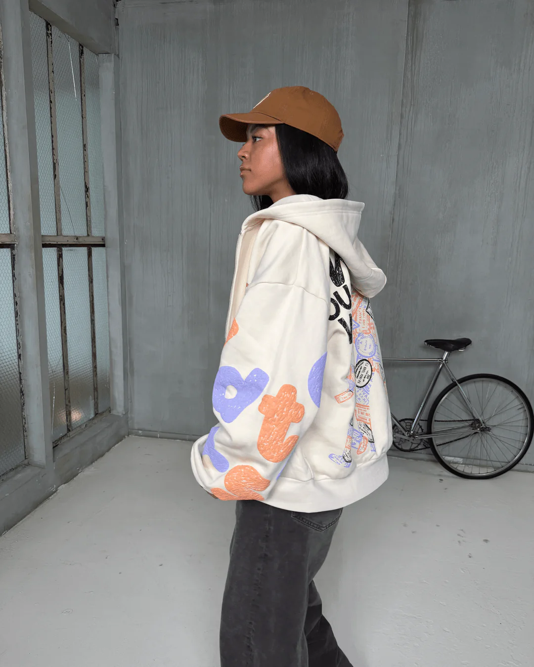 Where U Are Scattered Zip Up - Image 6